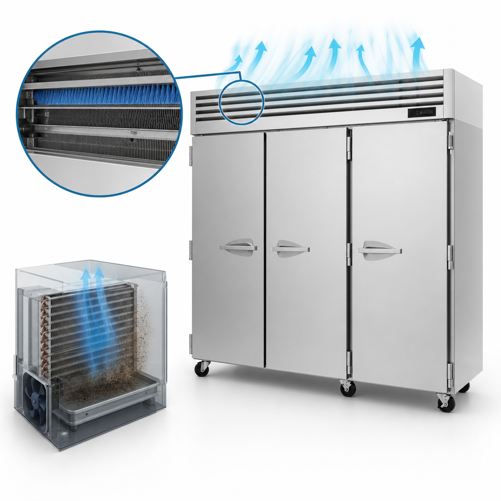 Self-Cleaning Condenser