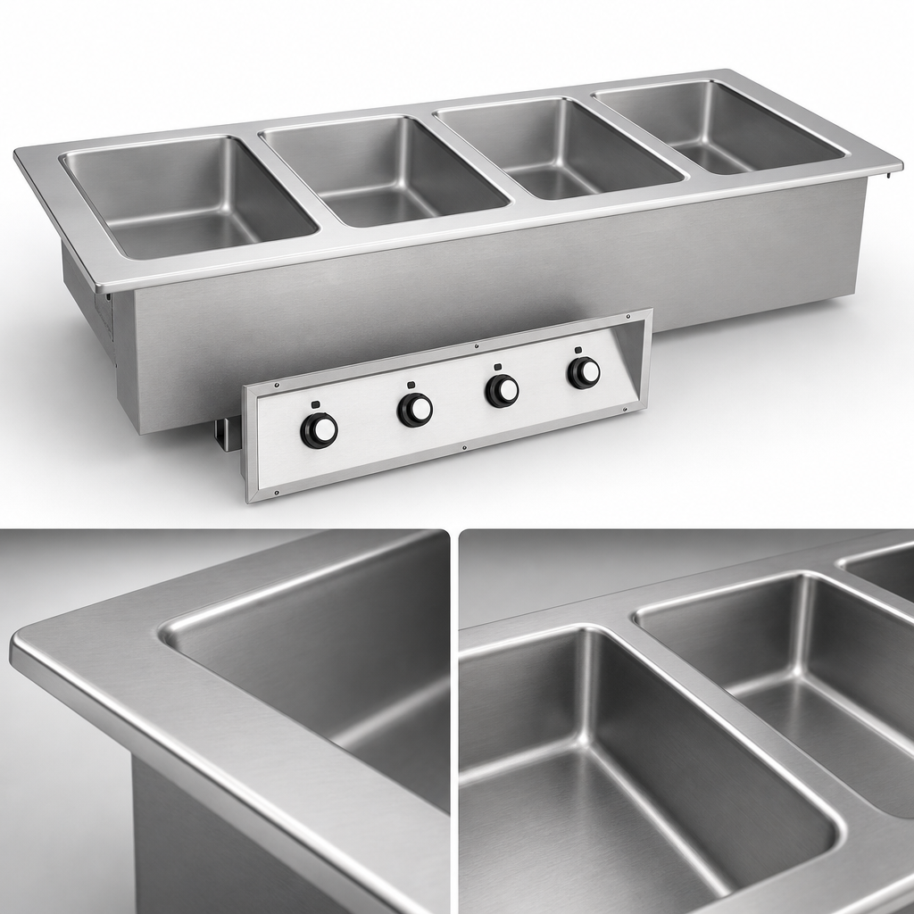 One-Piece Stainless Steel Top