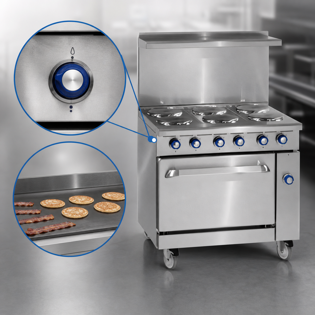 Thermostatic Griddle Controls