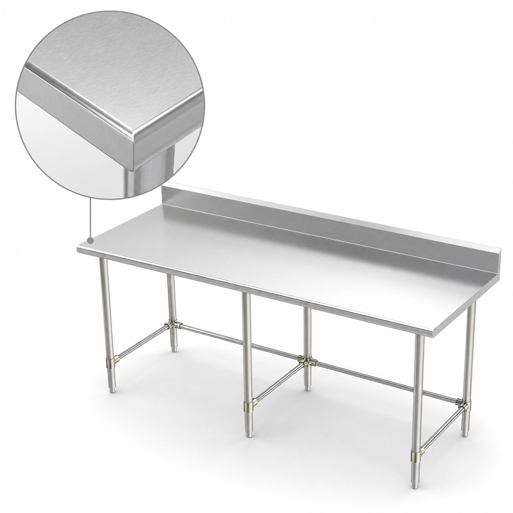 Reinforced Stainless Steel Top