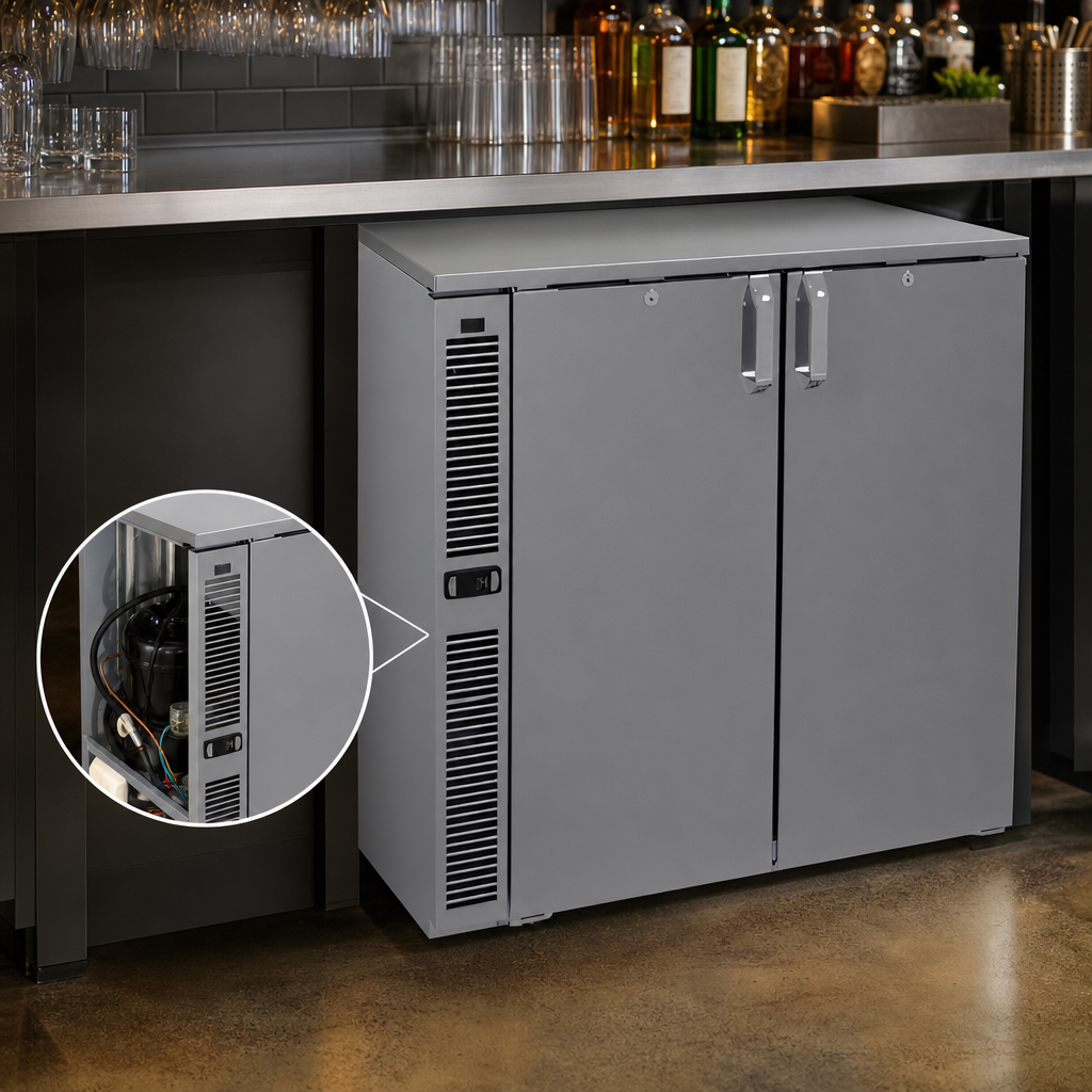Side-Serviced Refrigeration