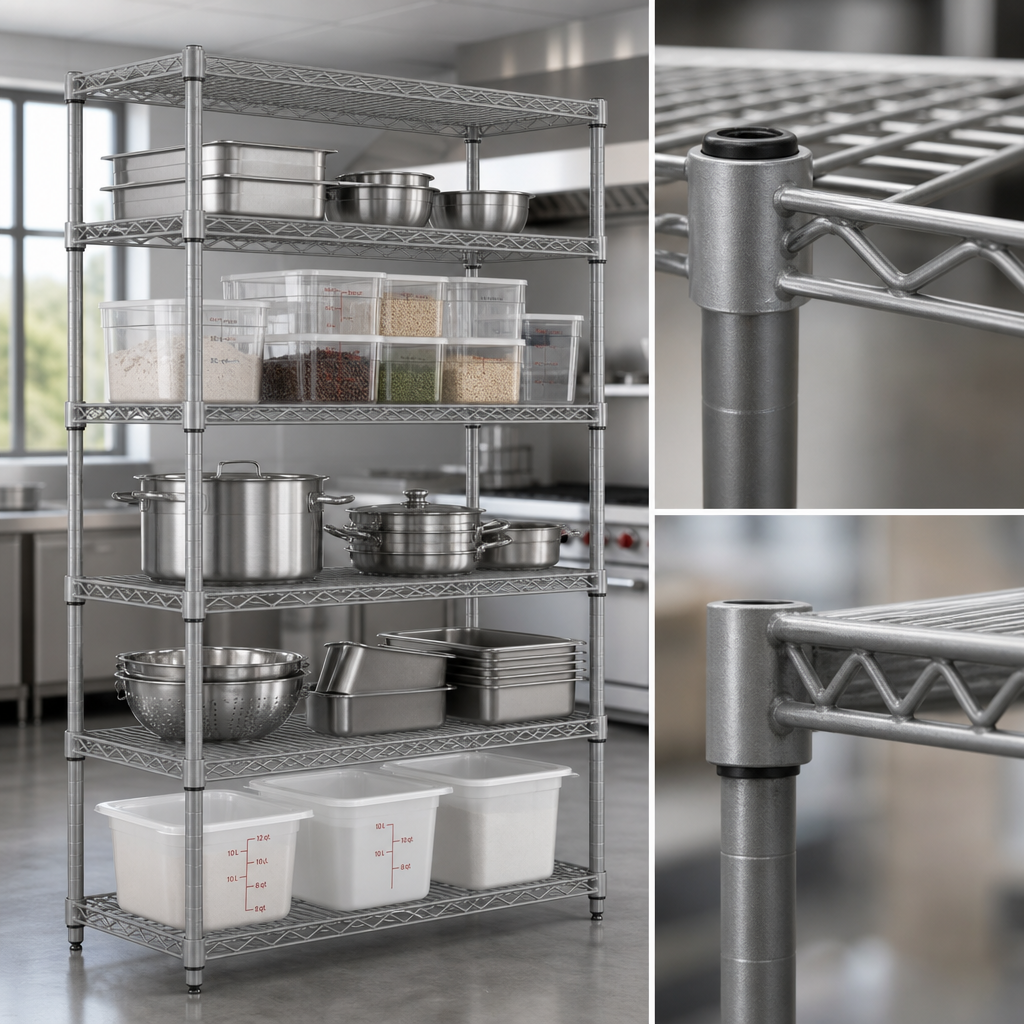 Patented QuadTruss Shelves