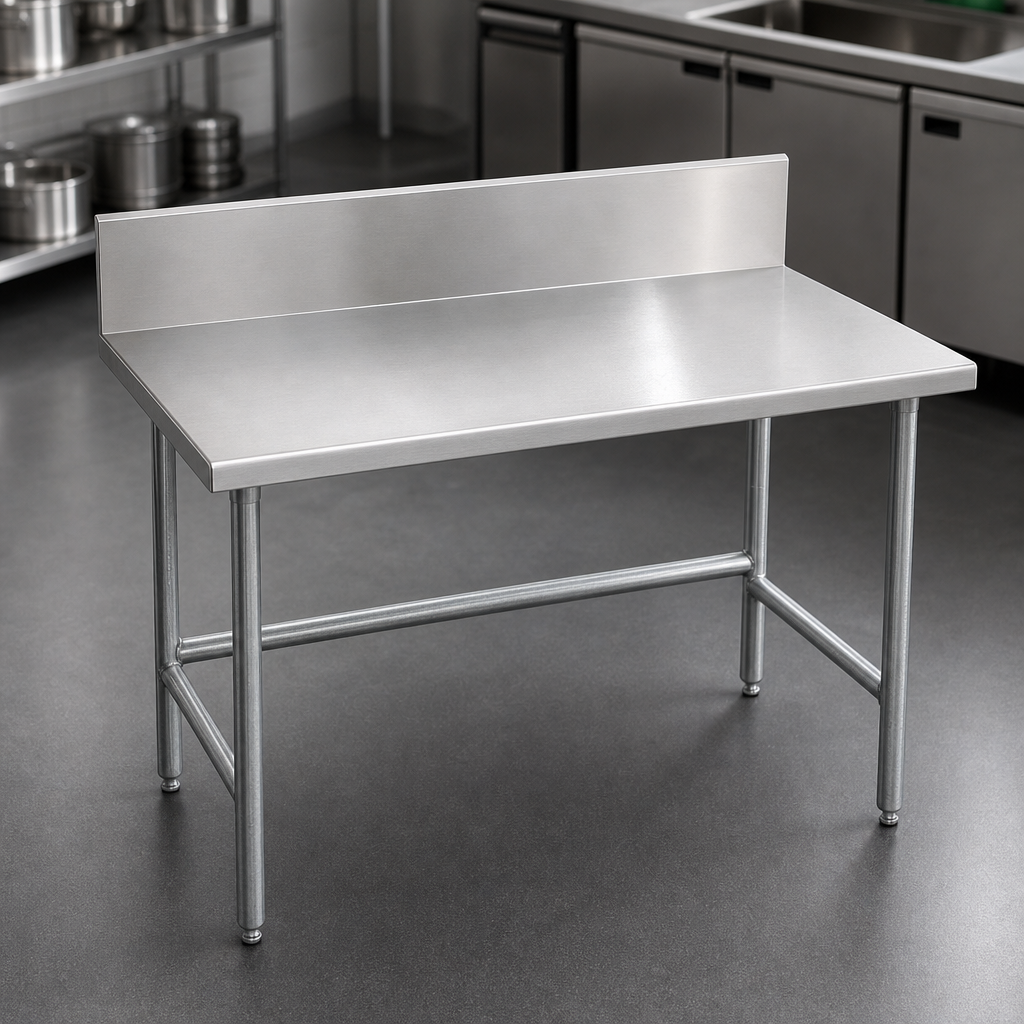 14-Gauge 304 Stainless Steel Top