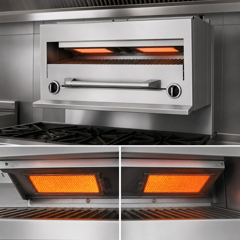 Dual Infrared Burners