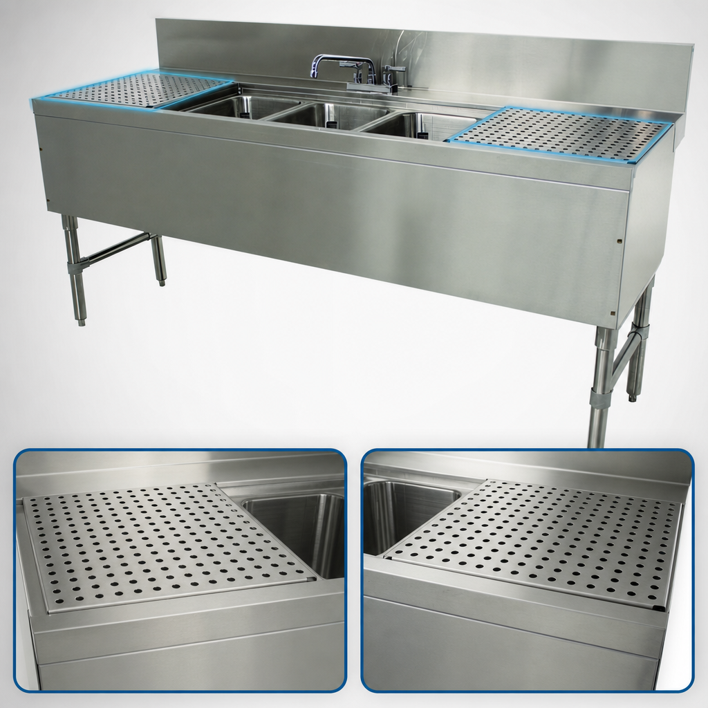 Dual Perforated Drainboards
