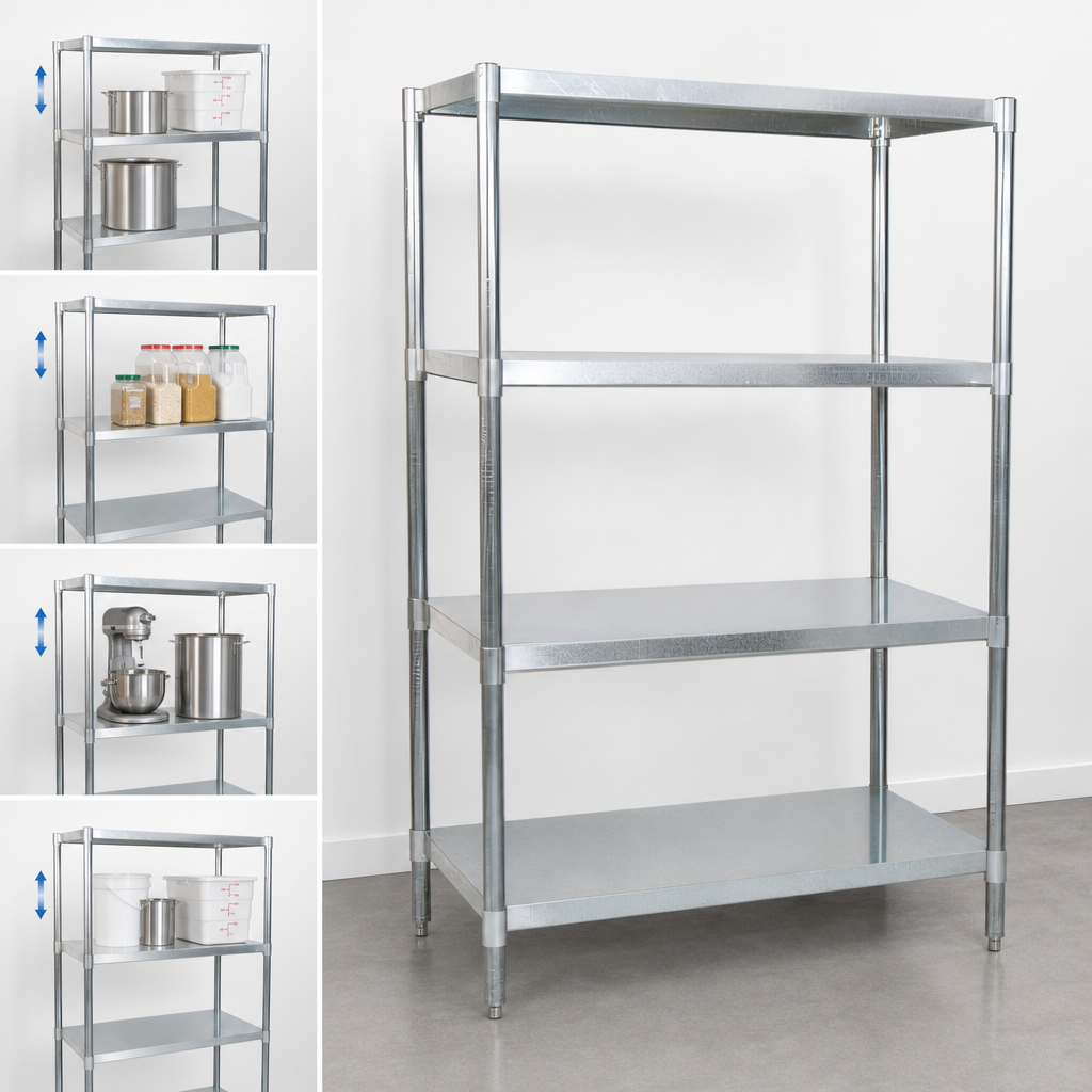 Four Adjustable Shelves
