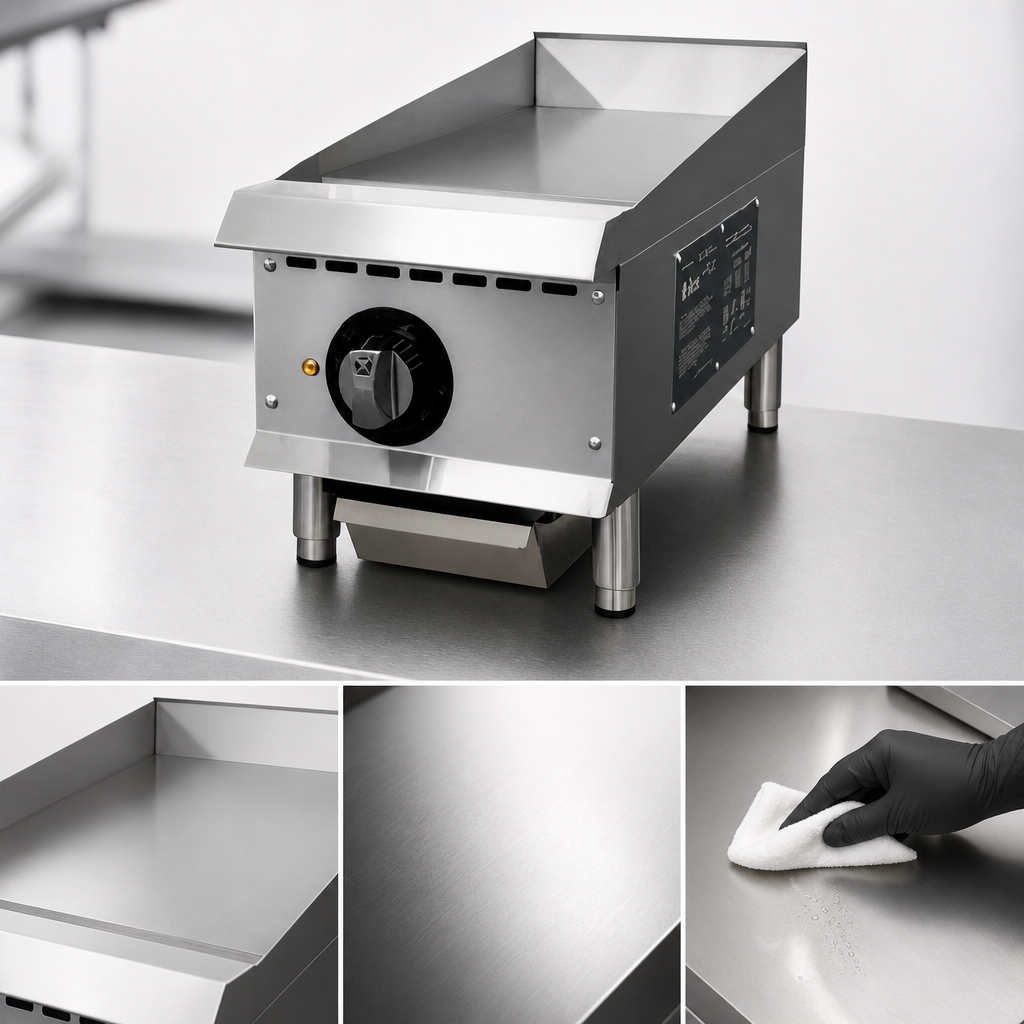 Smooth Steel Griddle Plate
