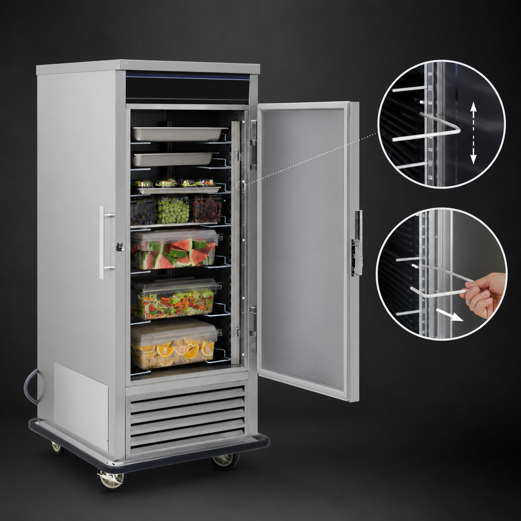 Adjustable/Removable Tray Slides