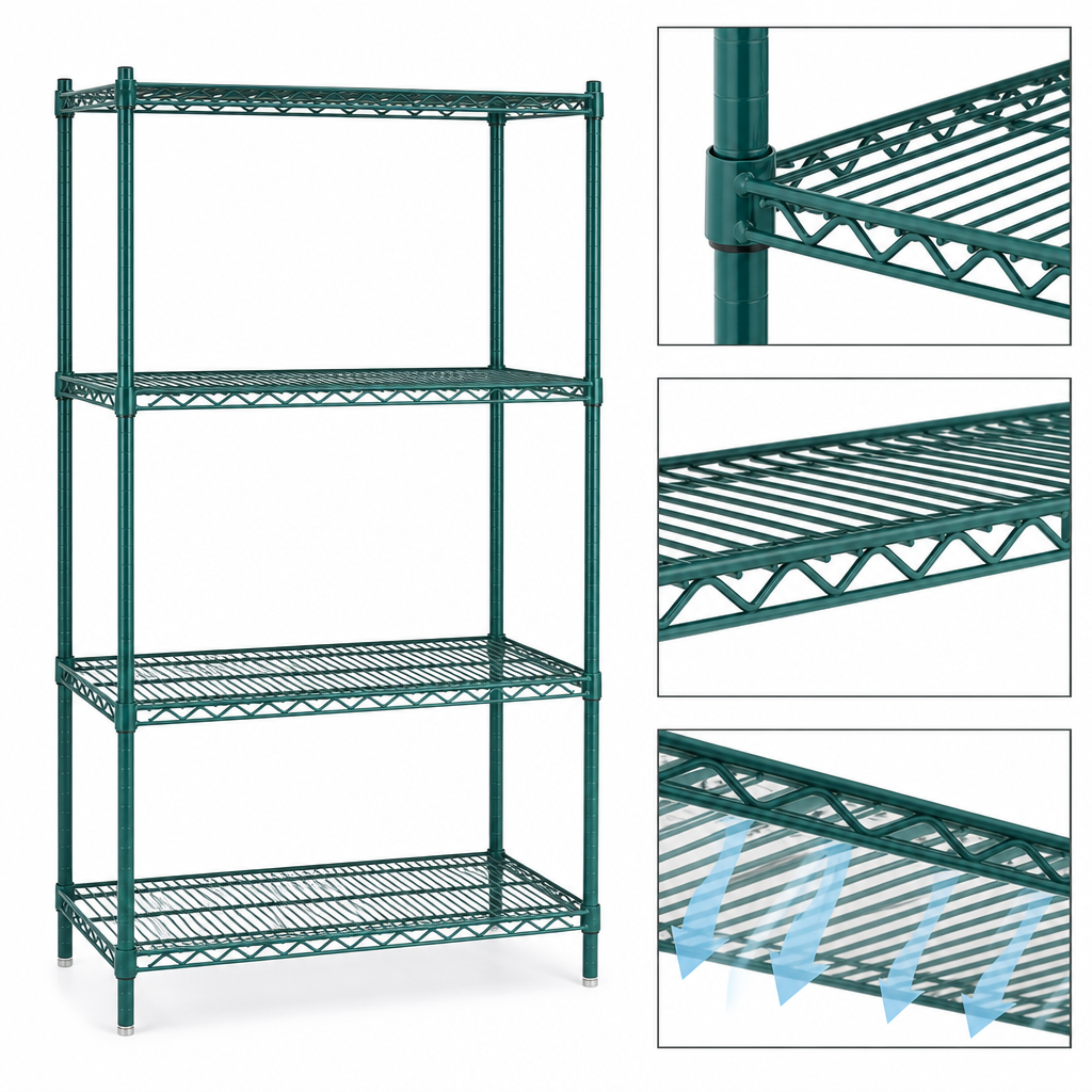 QuadTruss Wire Shelves