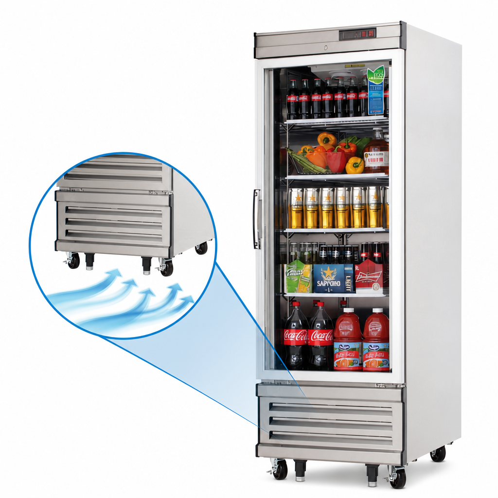 Bottom-Mounted Self-Contained Refrigeration