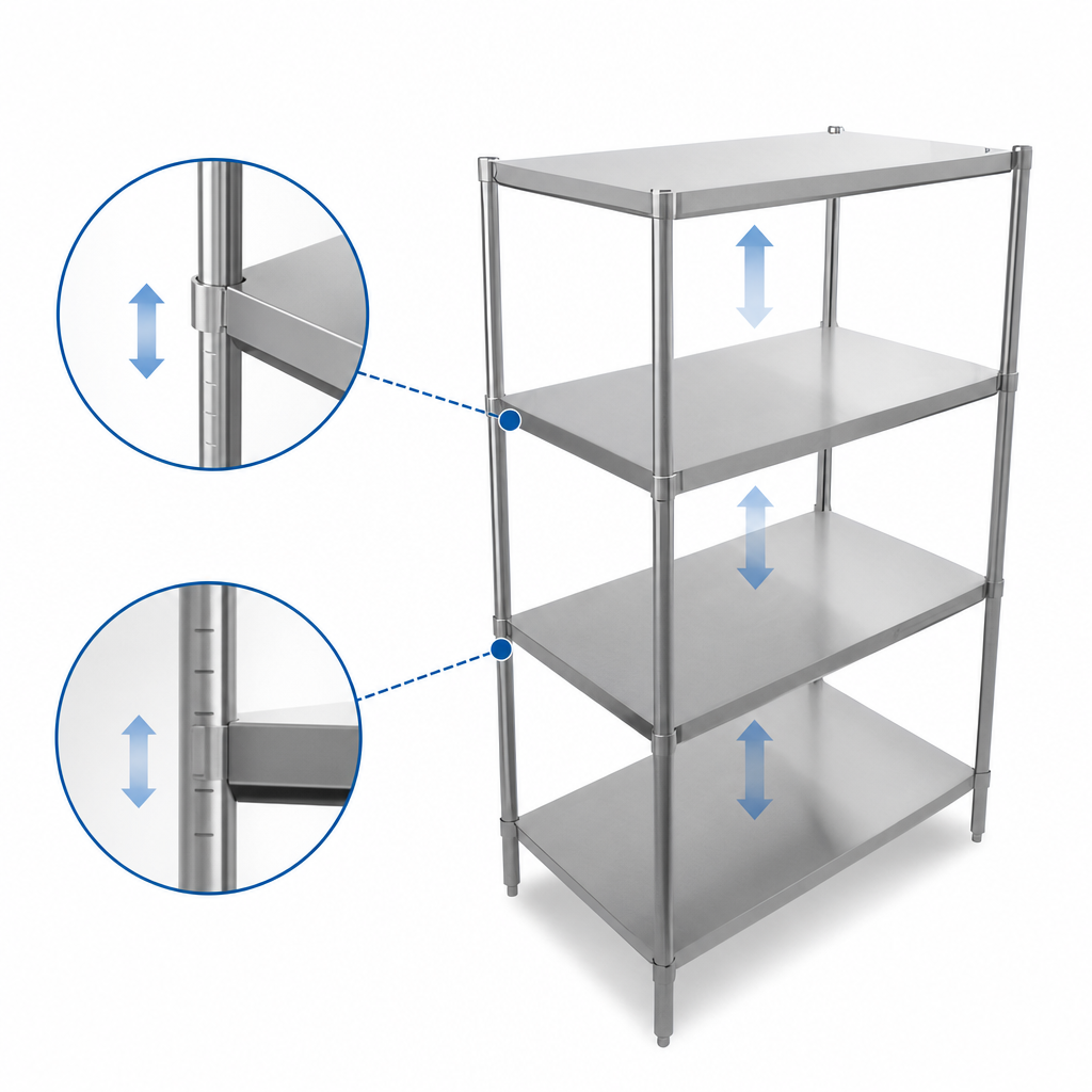 Two Adjustable Shelves