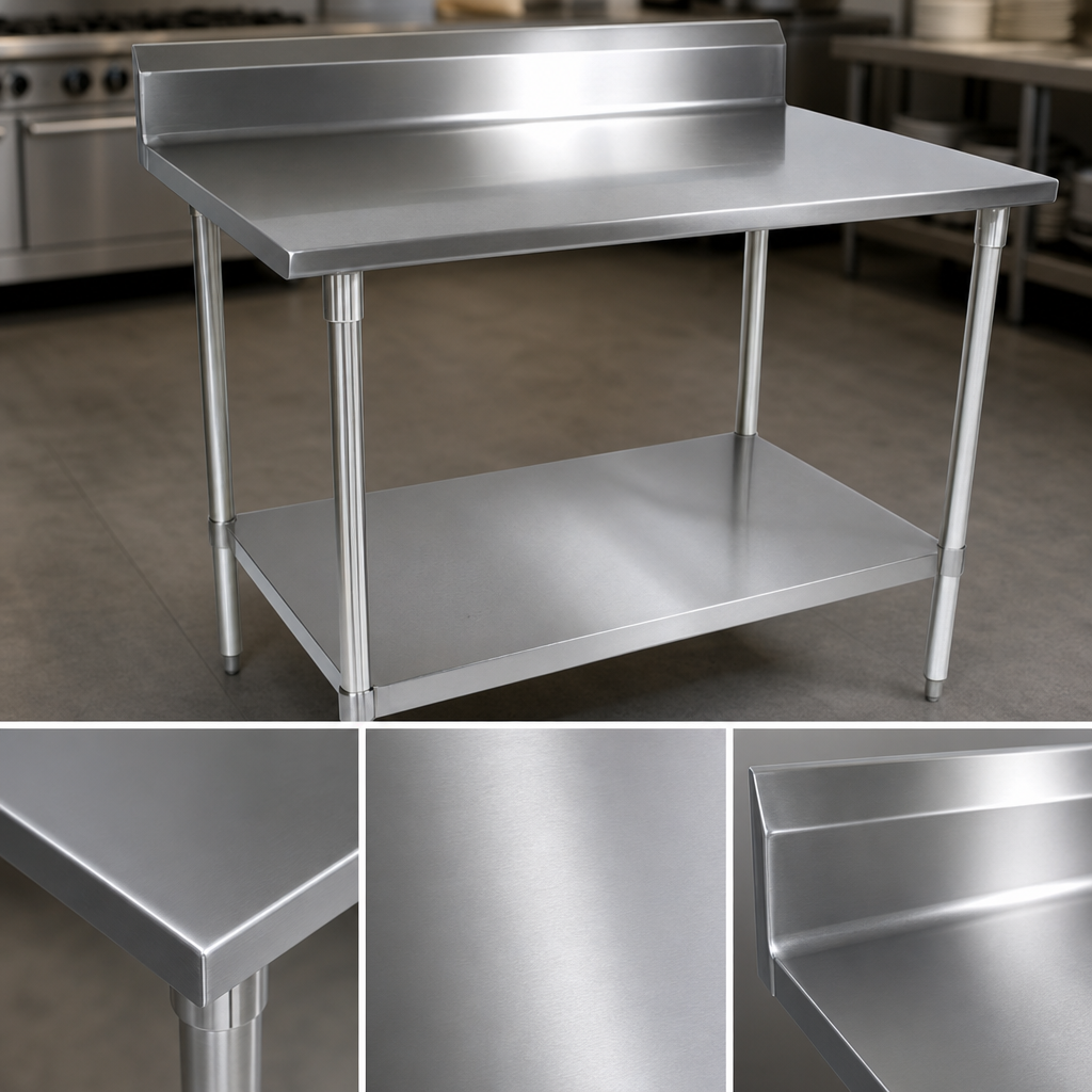 18-Gauge T-430 Stainless Steel Top