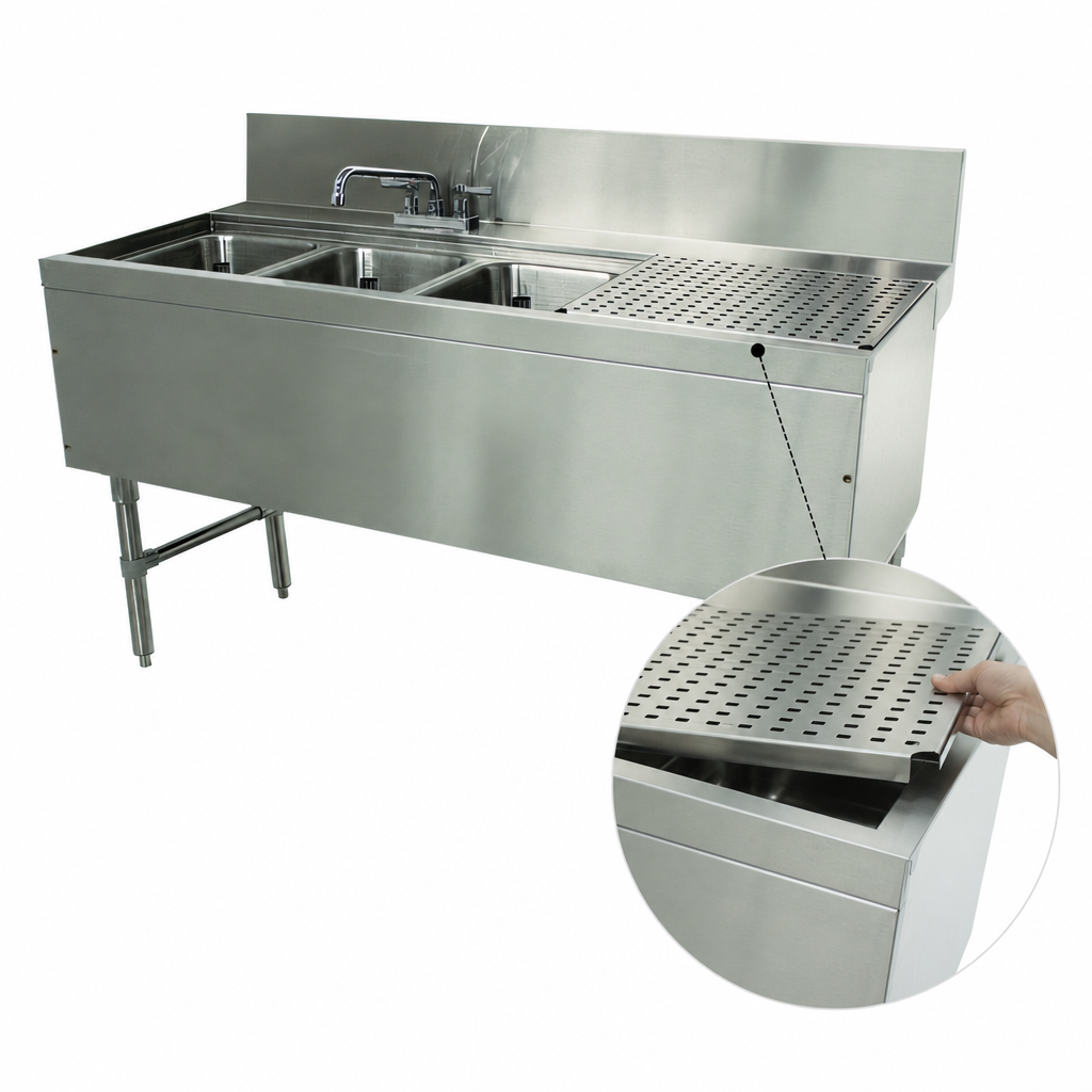 Removable Perforated Drainboard Top