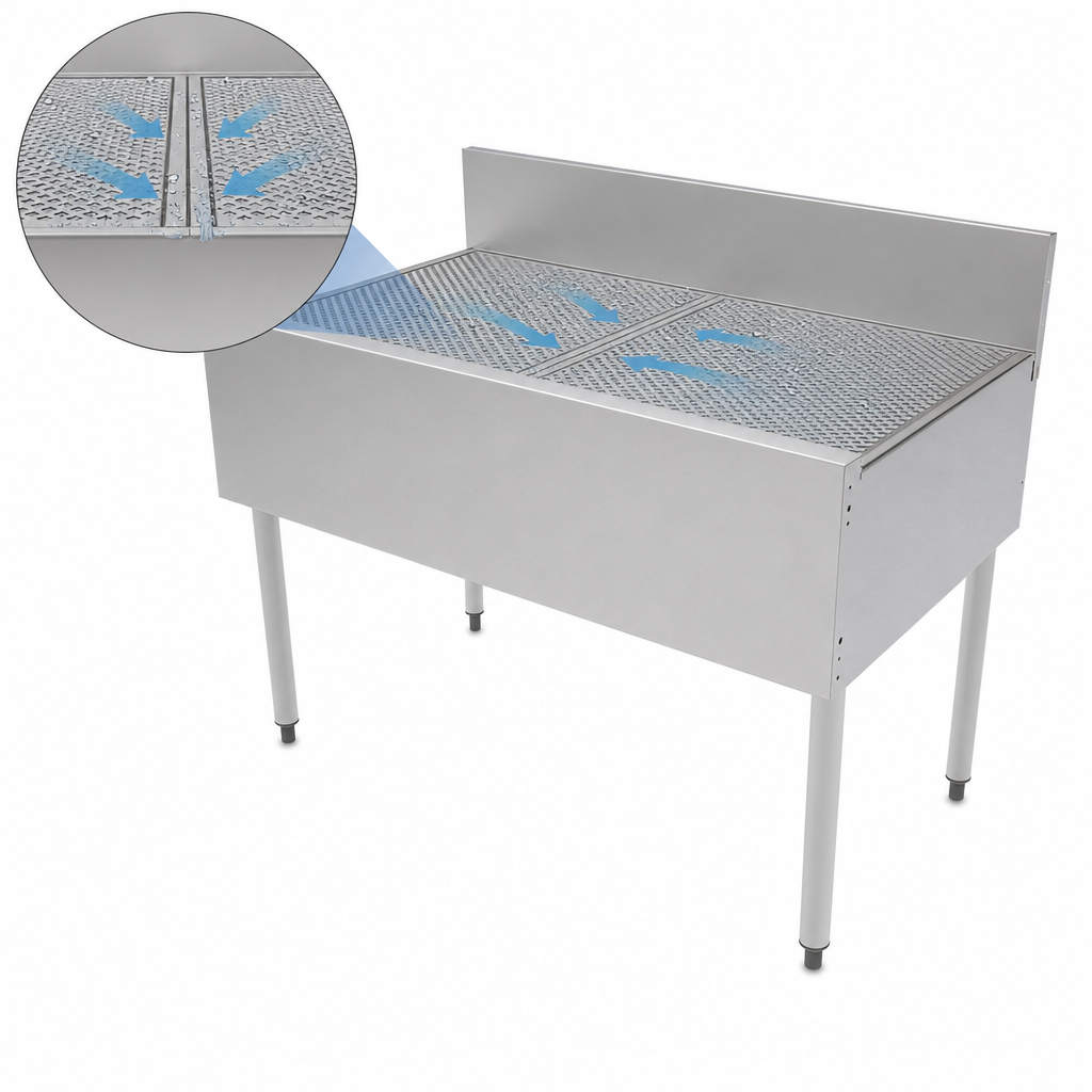 Pitched Drainboard Top
