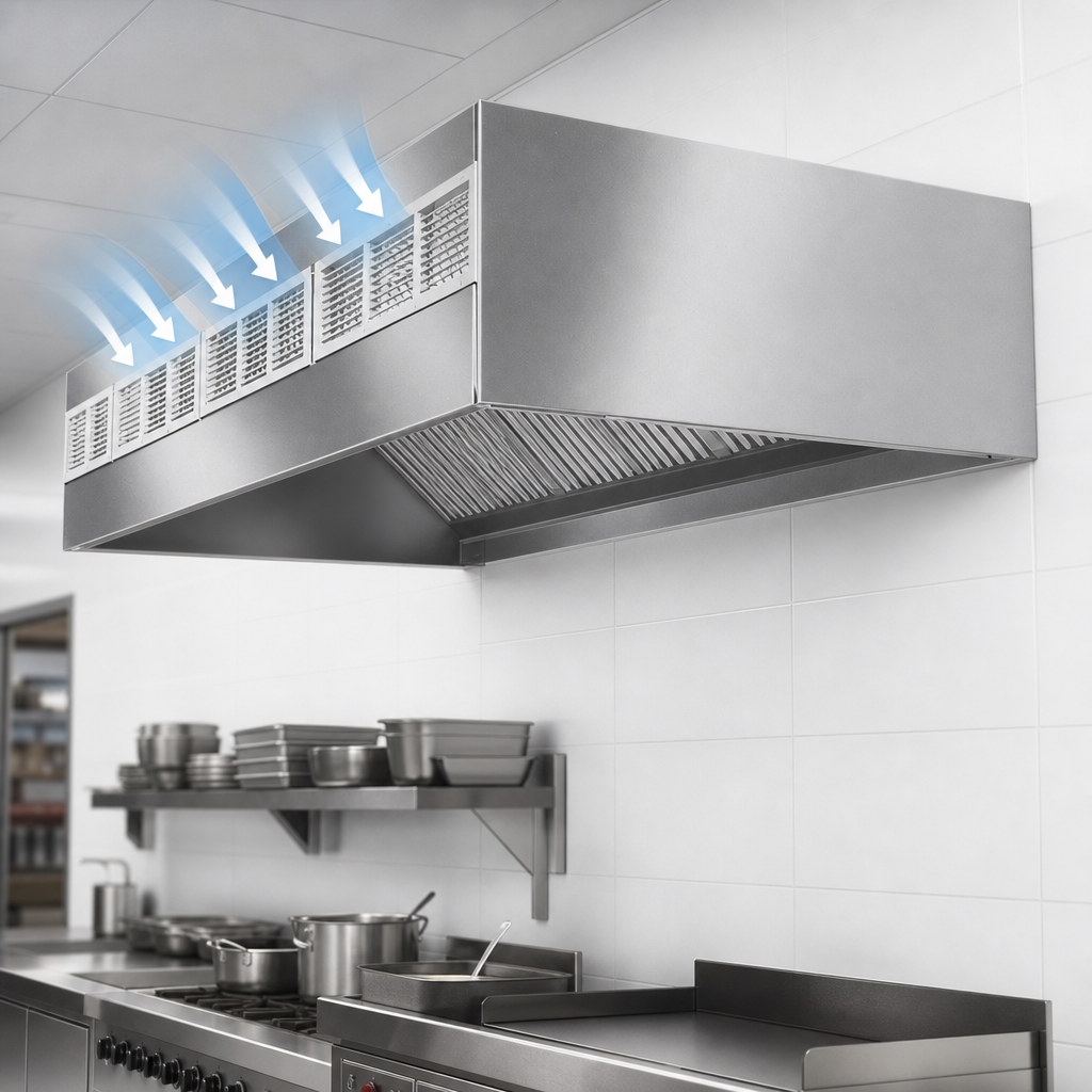 Front Discharge Make-Up Air System