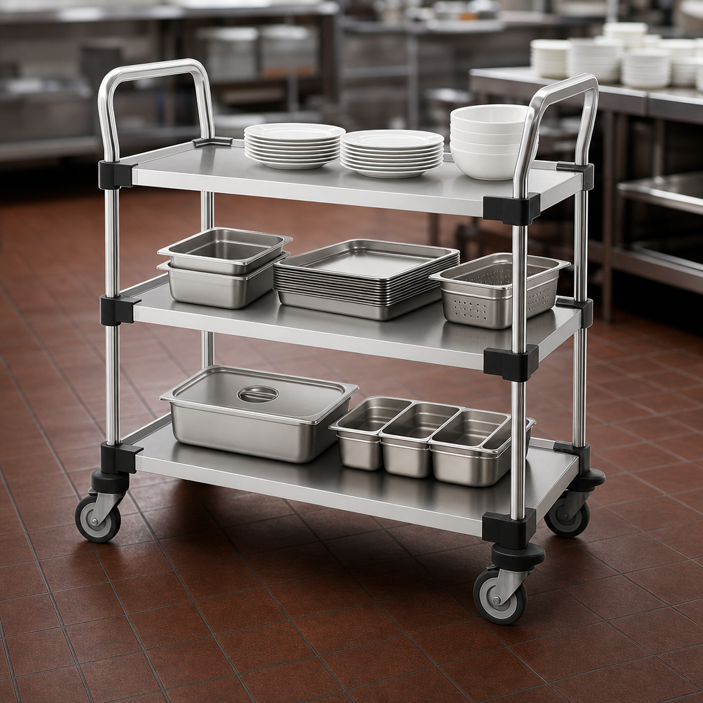 Three Solid Shelves