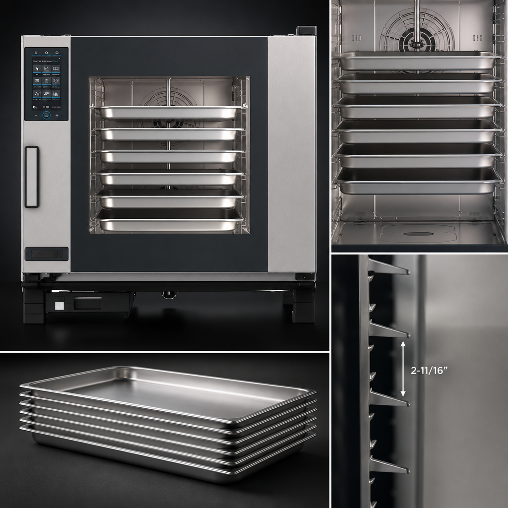 6-Pan Countertop Capacity