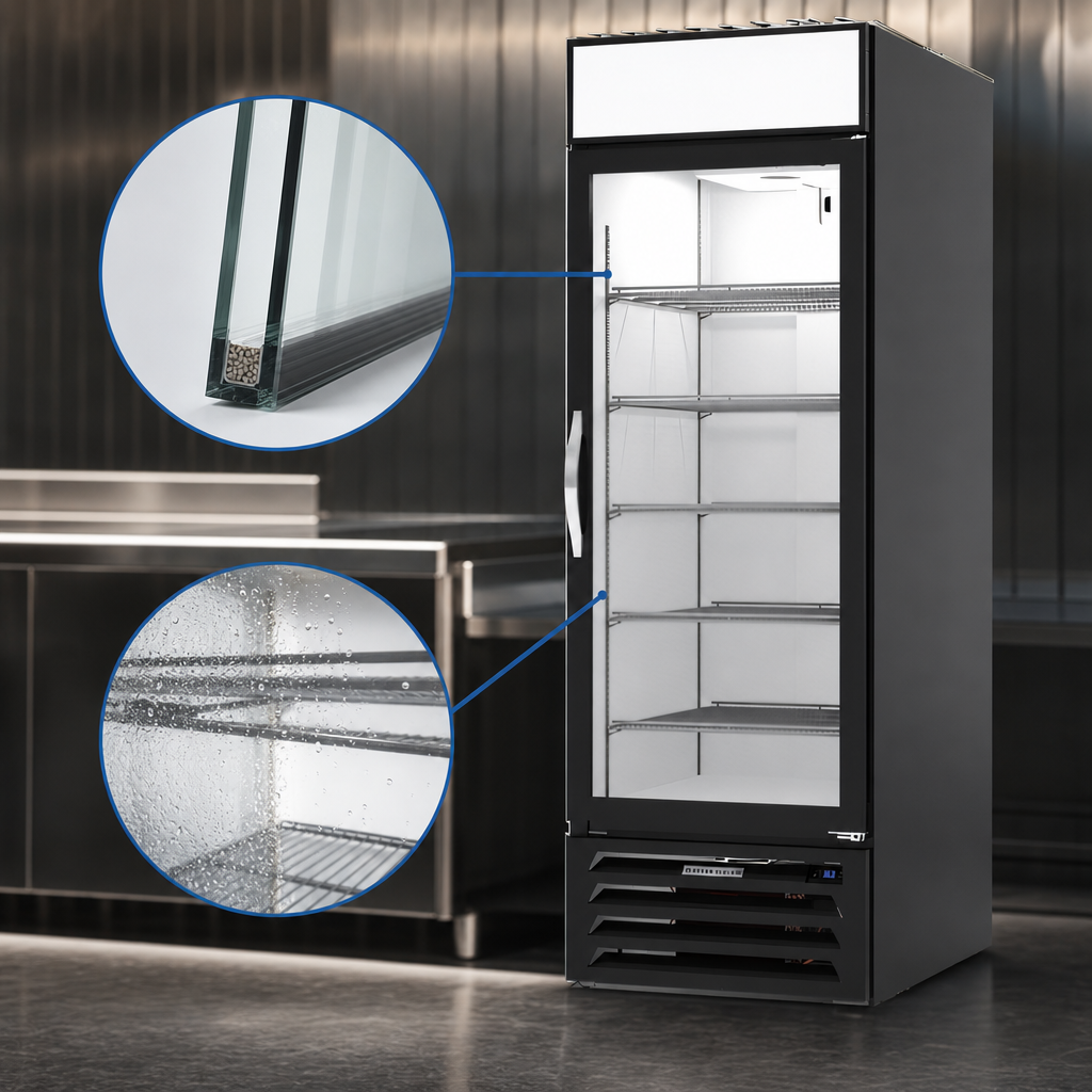 Double-Pane Low-E Glass Door