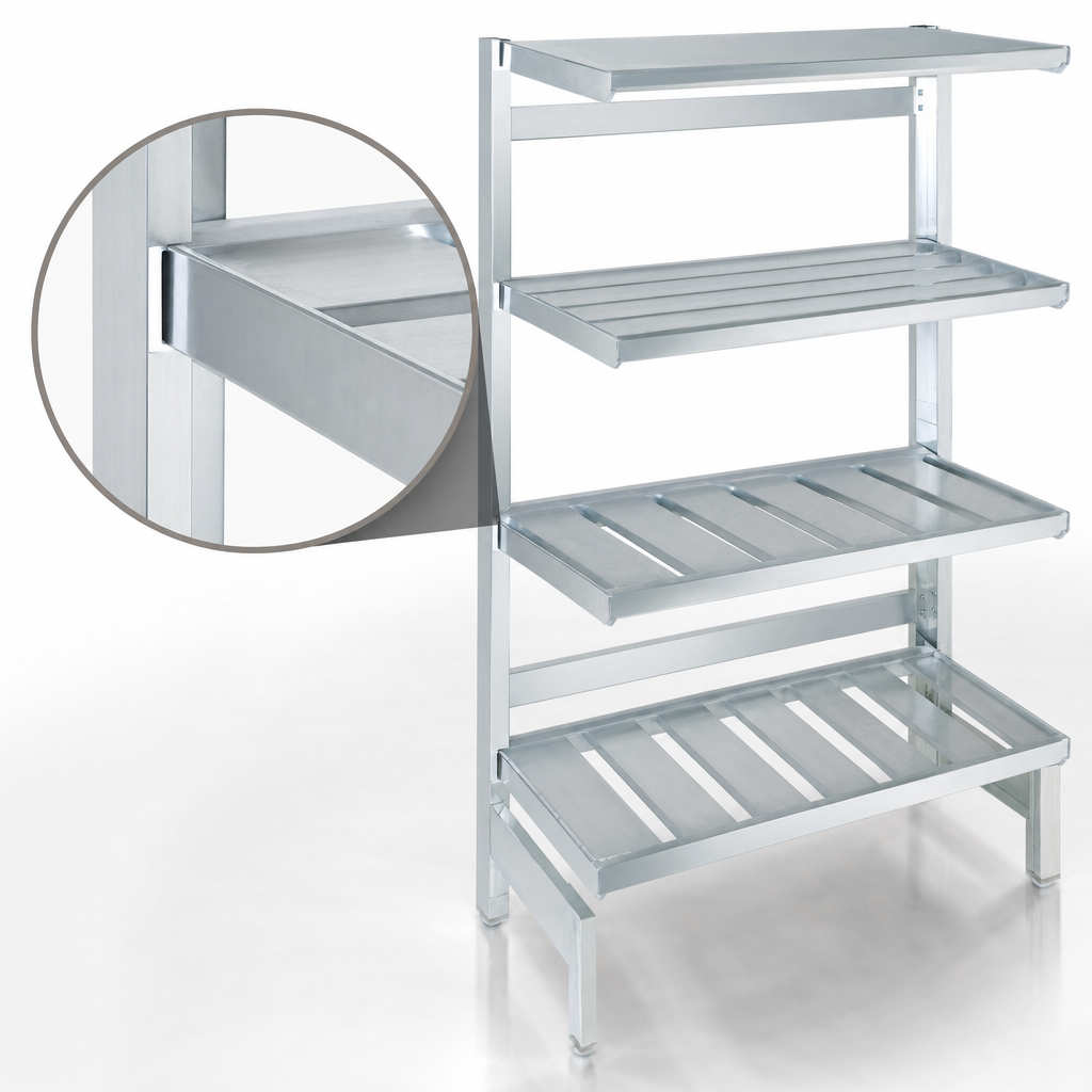 Tubular Cantilever Shelf Section