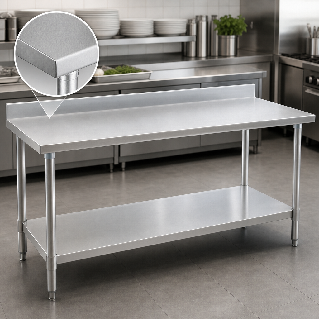 14-Gauge 300 Series Stainless Steel Top