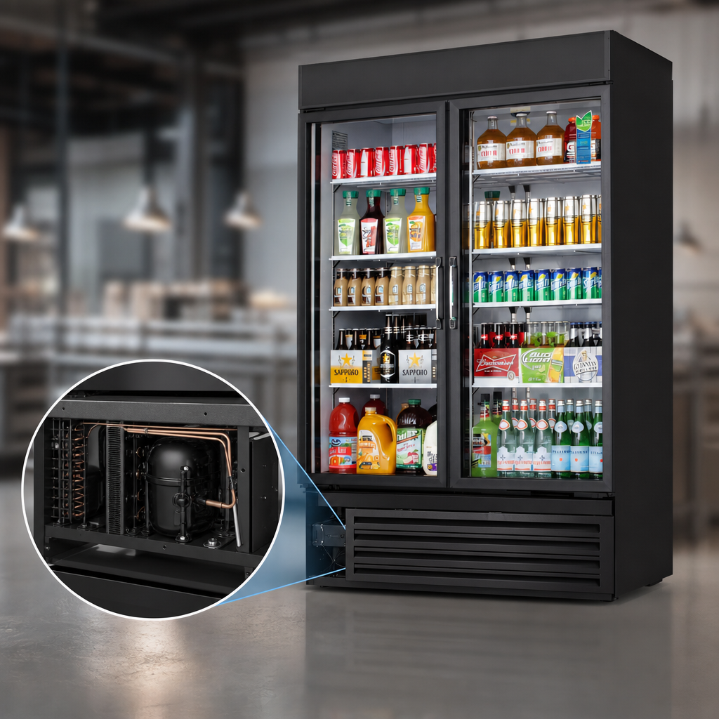 Bottom-Mounted Self-Contained Refrigeration