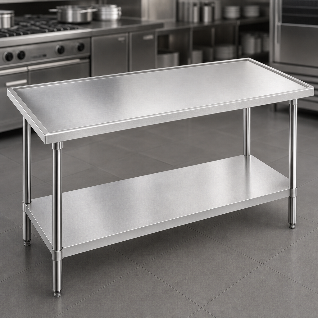 14-Gauge 304 Stainless Steel Top