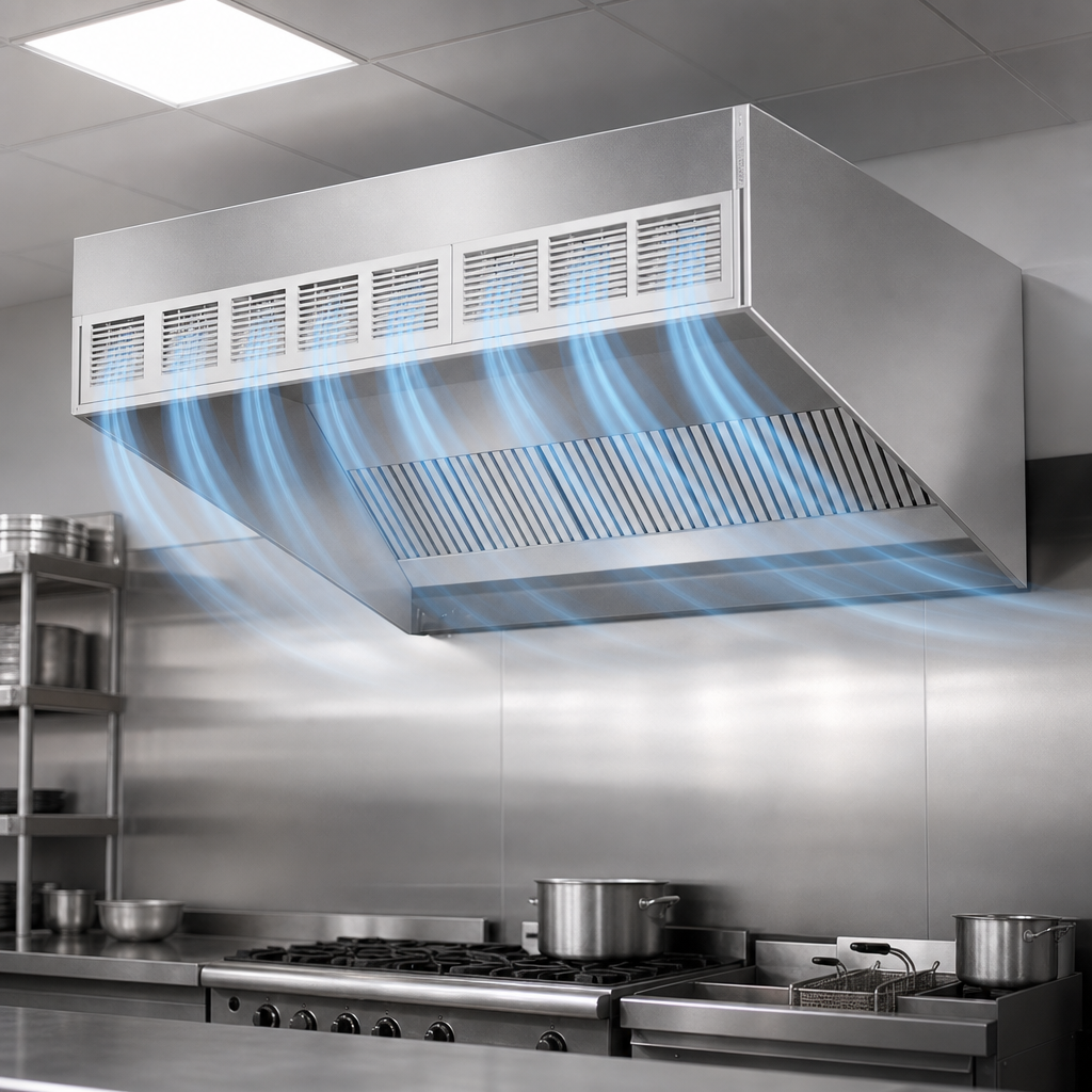 Front Discharge Make-Up Air System