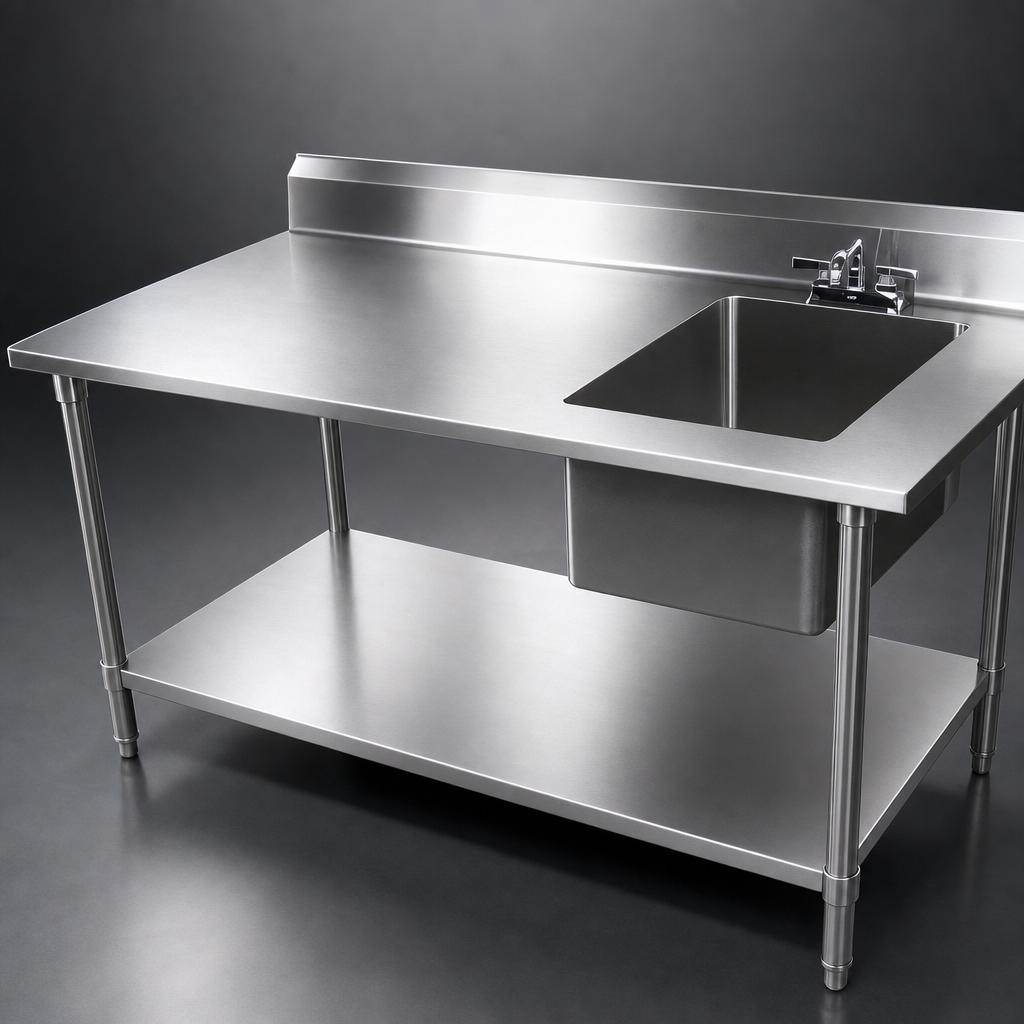 18-Gauge 300 Series Stainless Steel Top