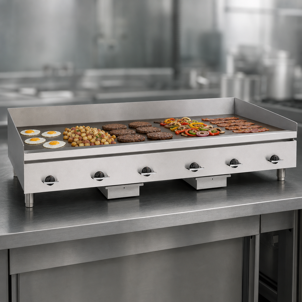 Large 72-Inch Cooking Surface