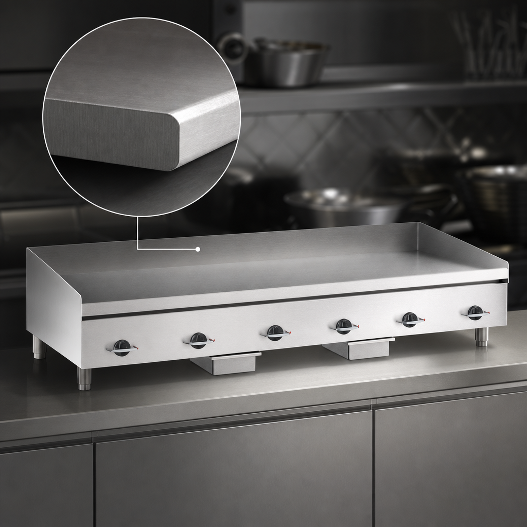 3/4-Inch Steel Griddle Plate