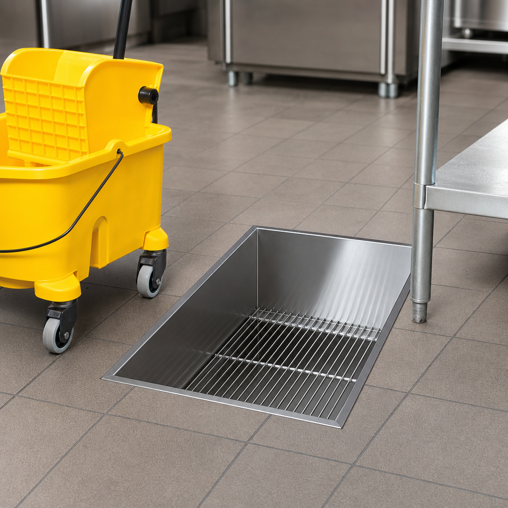 Flush-With-Floor Recessed Design