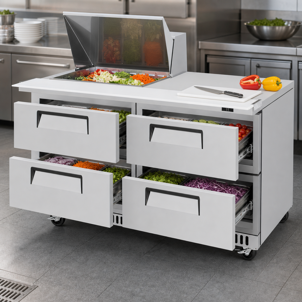 Four Drawer Workstation