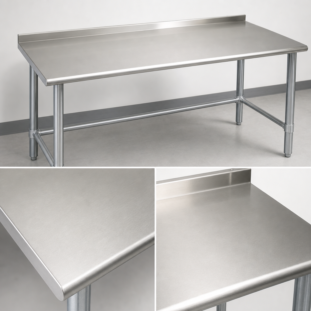 16-Gauge 300 Series Stainless Steel Top