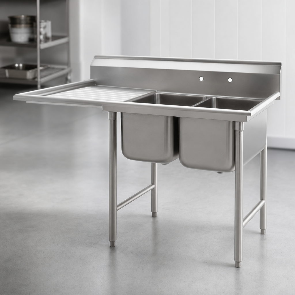 Two-Compartment Sink