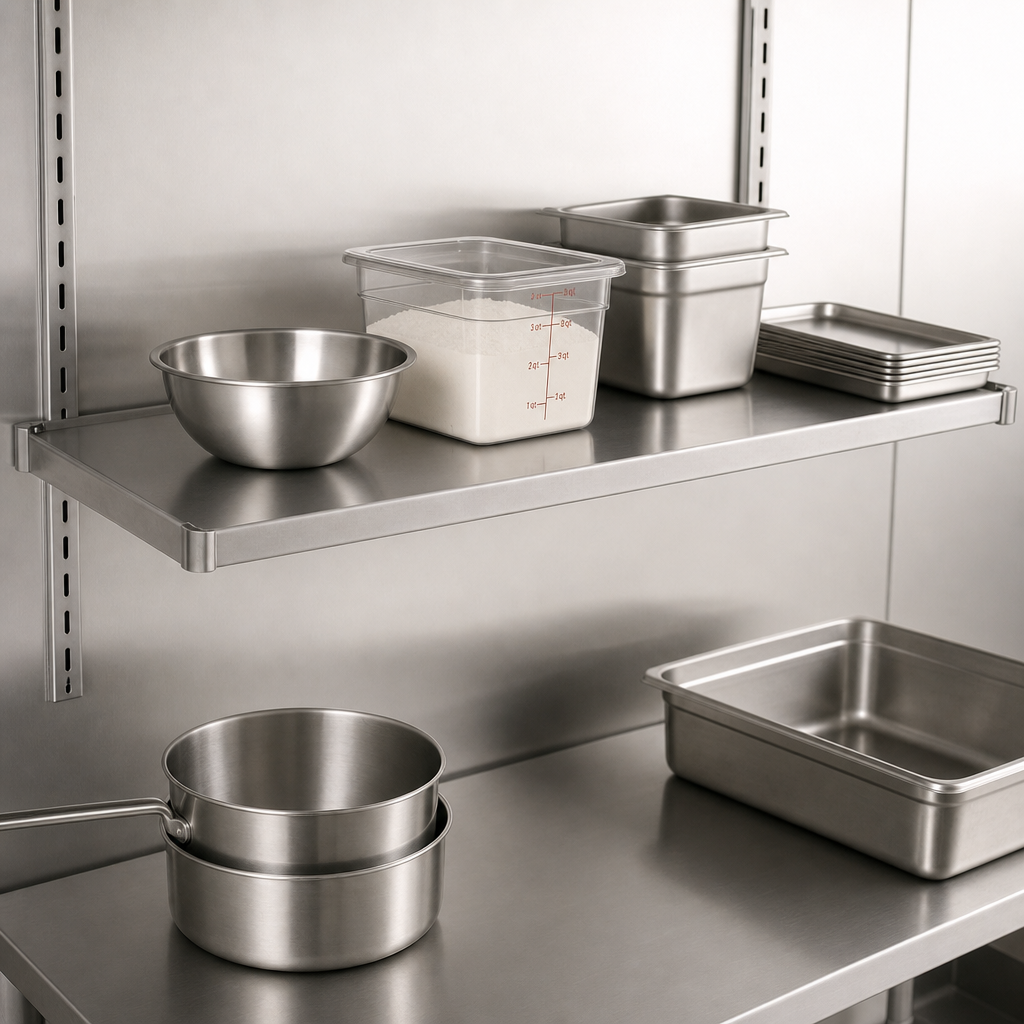 Solid Shelf Surface