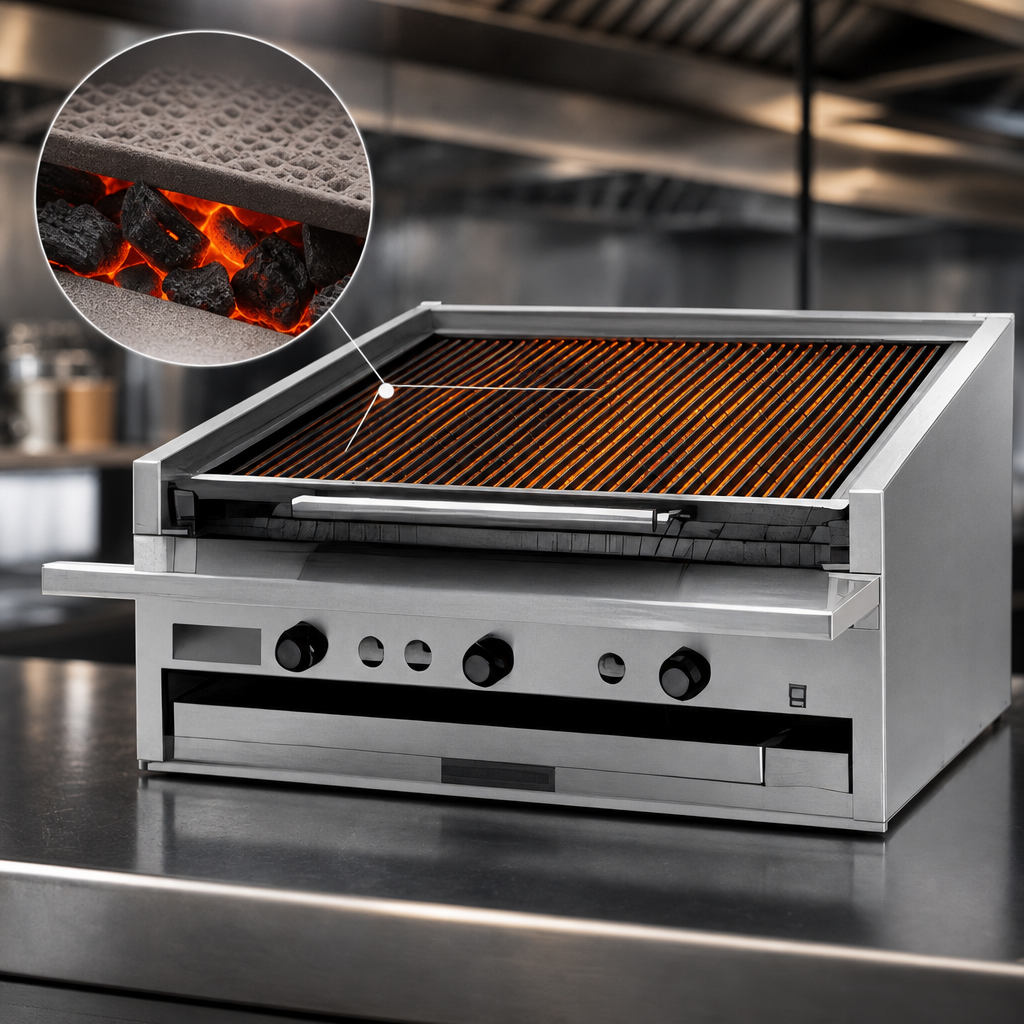 Ceramic Coal Cooking System