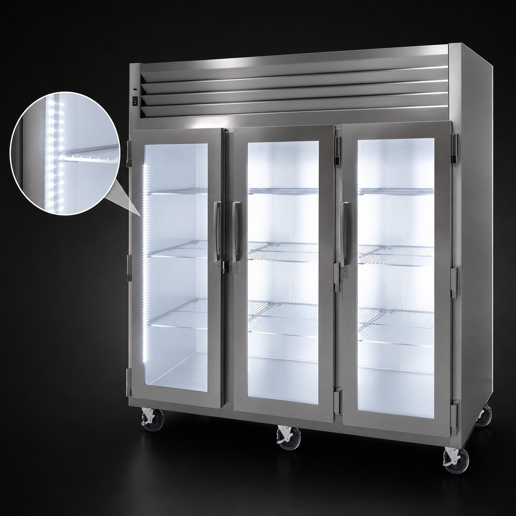 Patented LED Display Doors