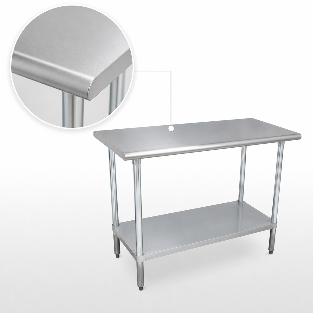 16-Gauge 430 Stainless Steel Top