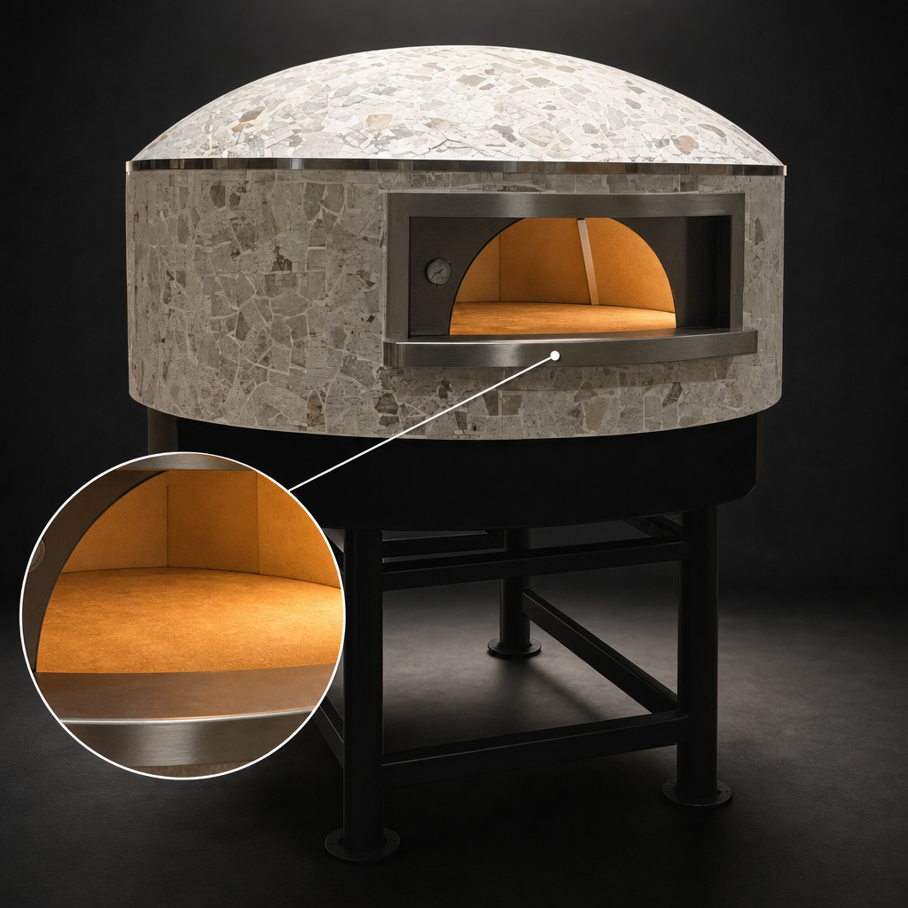 Round Static Hearth