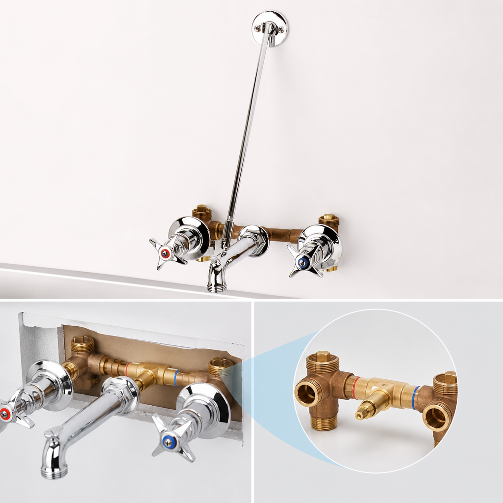 Concealed Bypass Mixing Valve