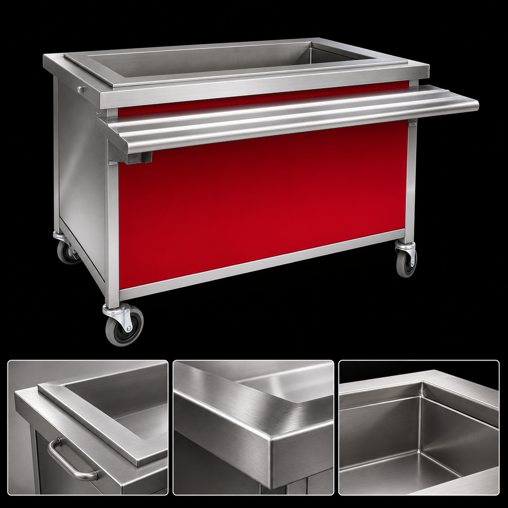 Heavy-Duty Stainless Steel Top