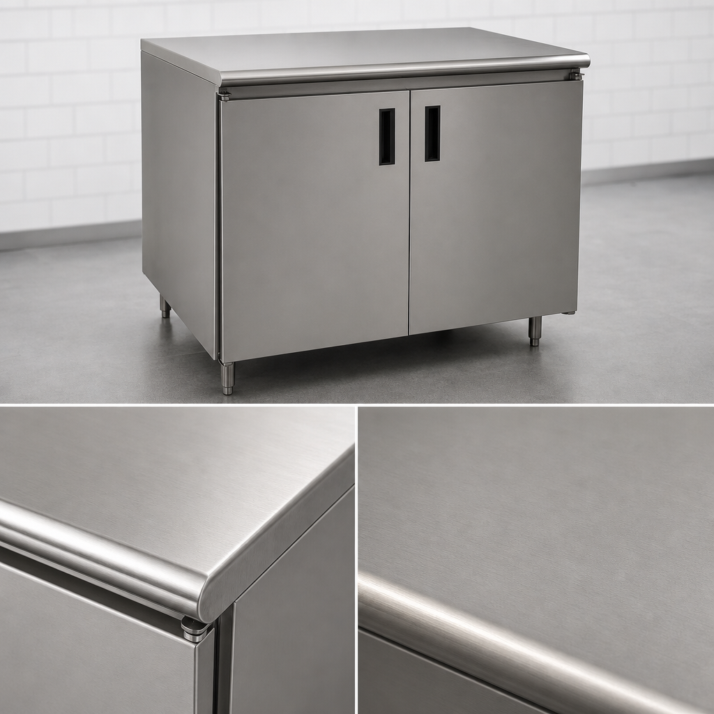 14 Gauge 304 Stainless Steel Top