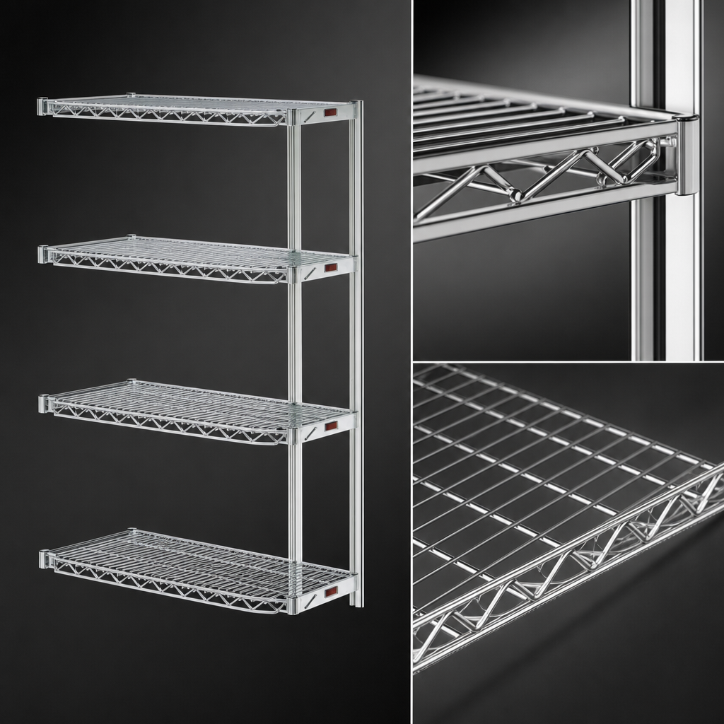 Patented QuadTruss® Shelf Design