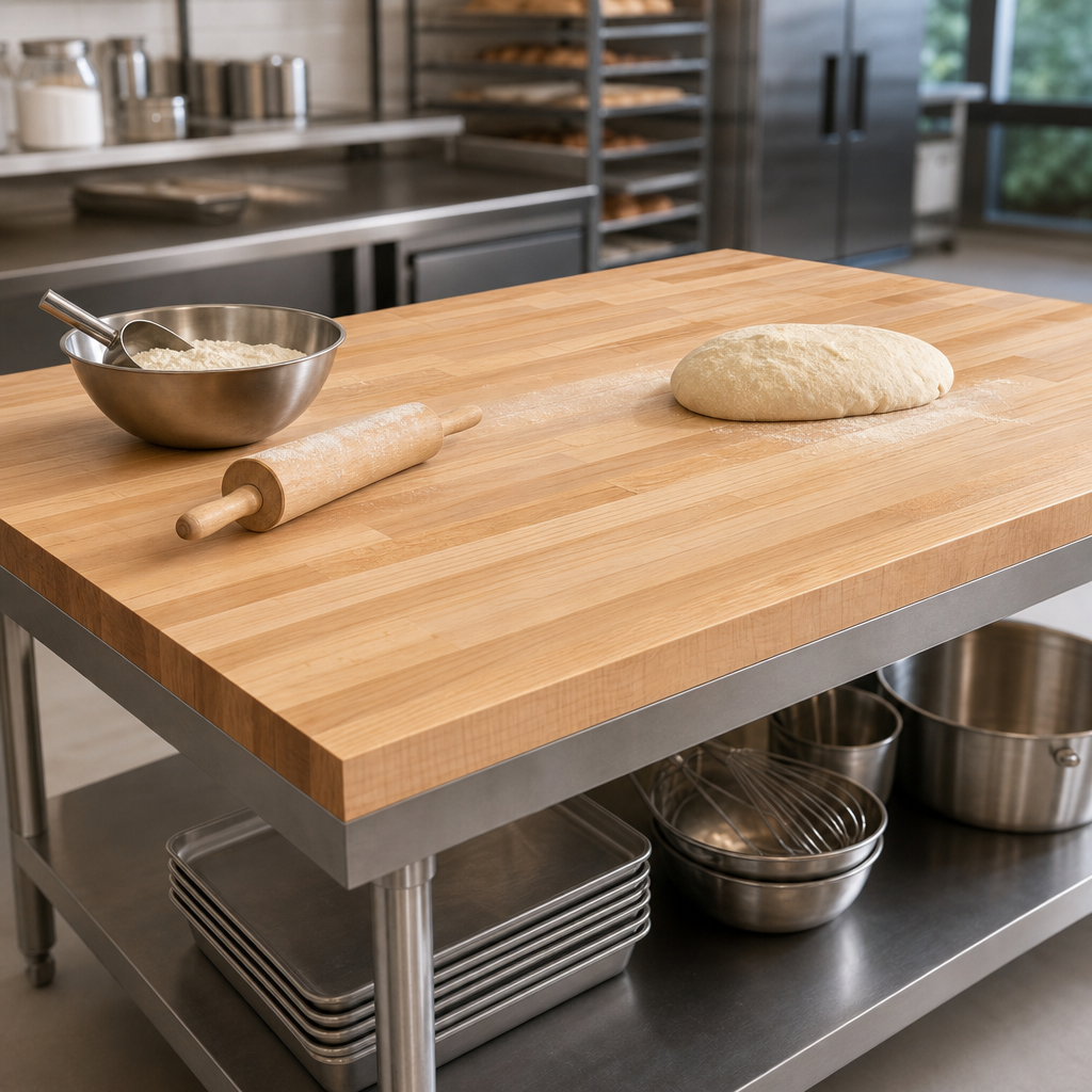 Edge Grain Flat Top