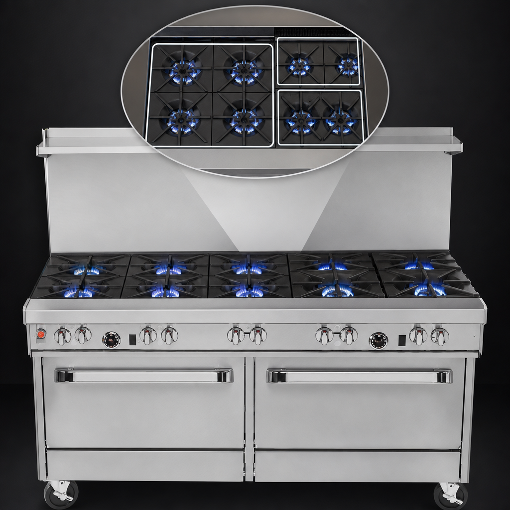Nine-Burner Top