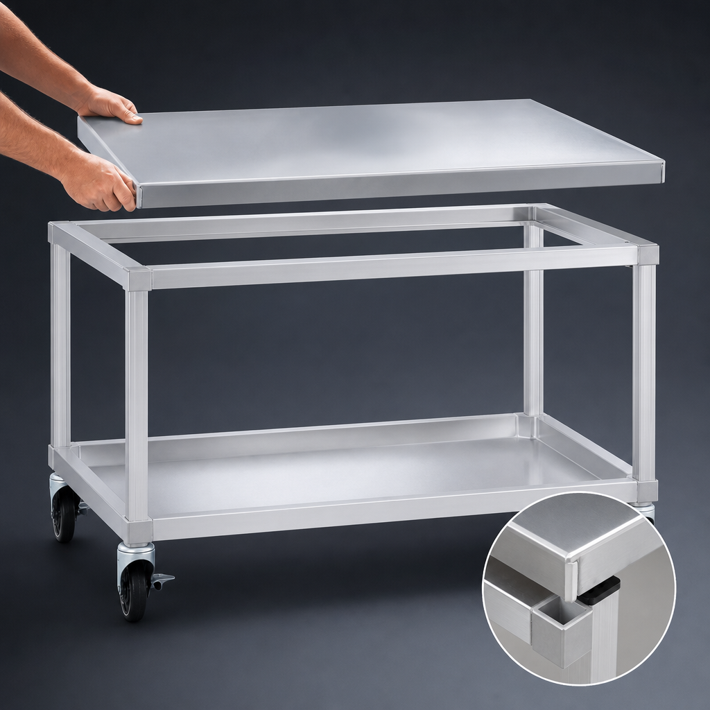 Removable 12-Gauge Aluminum Top