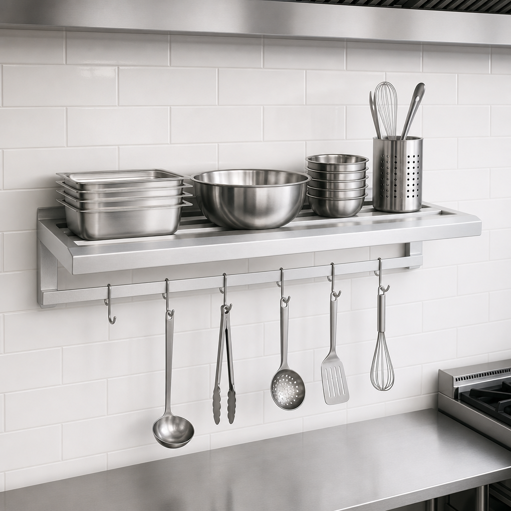 Wall-Mounted Floating Shelf