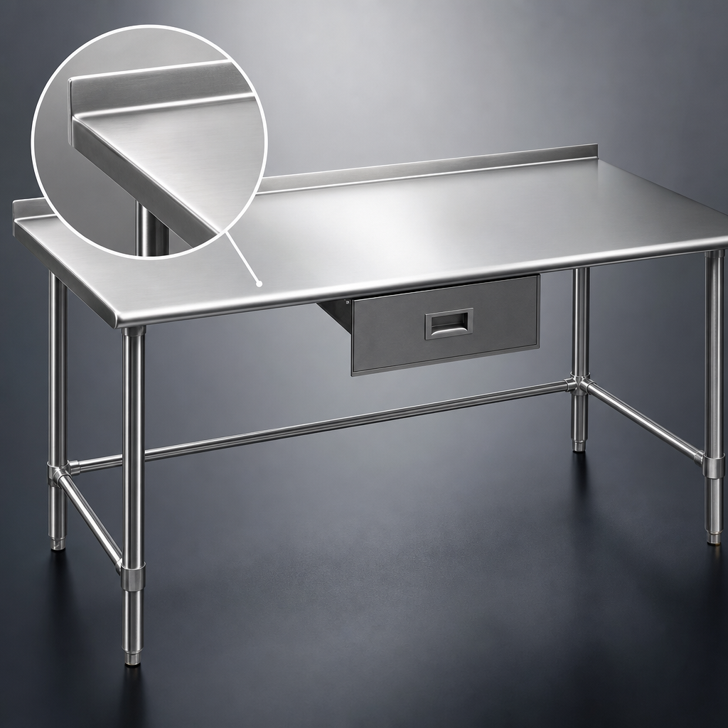 16-Gauge 300 Series Stainless Steel Top