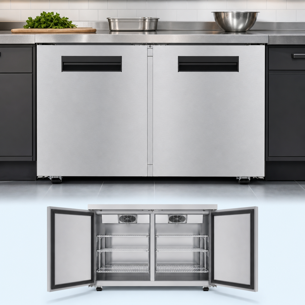 Two-Section Undercounter Design