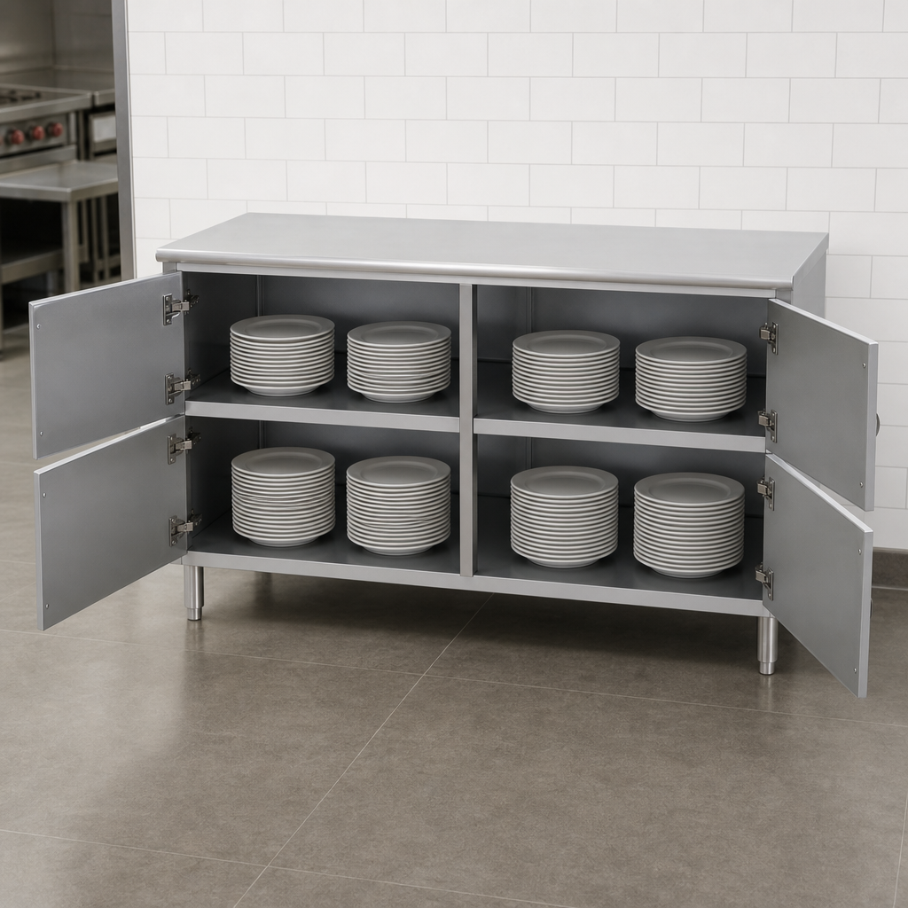 Four Hinged Doors